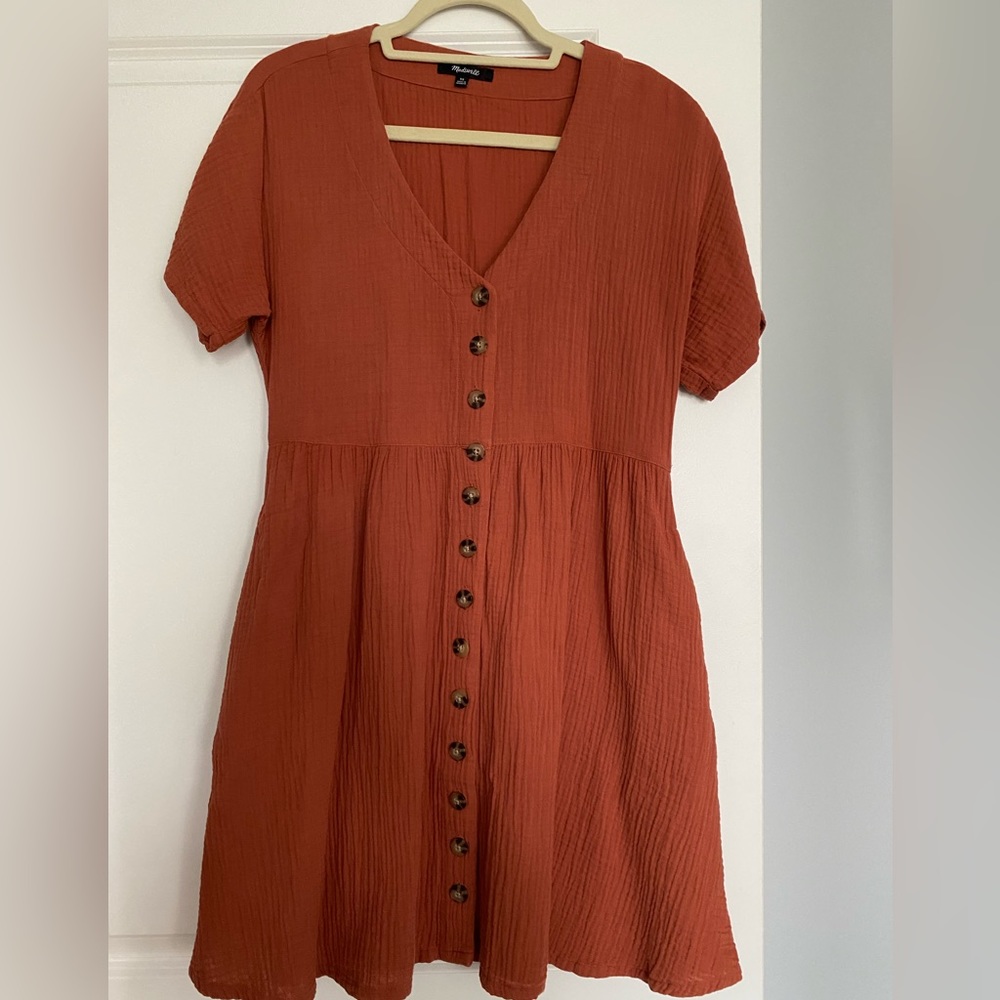 XS Madewell Dress with Pockets